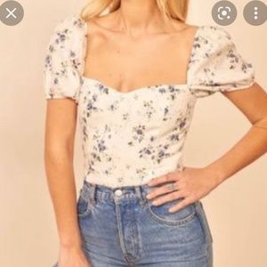 reformation top size 4-